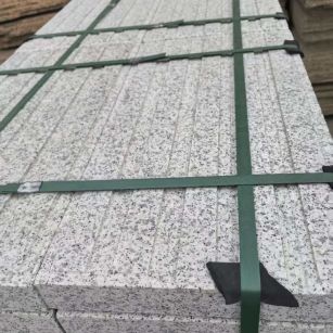 随州 白麻花岗岩直行盲道石，盲条，地铺石