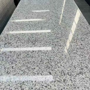 随州 白麻花岗岩光面毛板