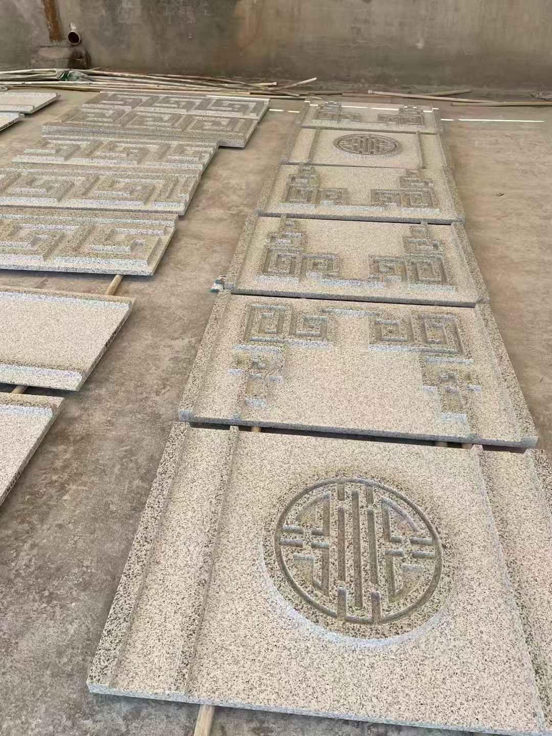 随州 白麻花岗岩外墙立面雕刻板