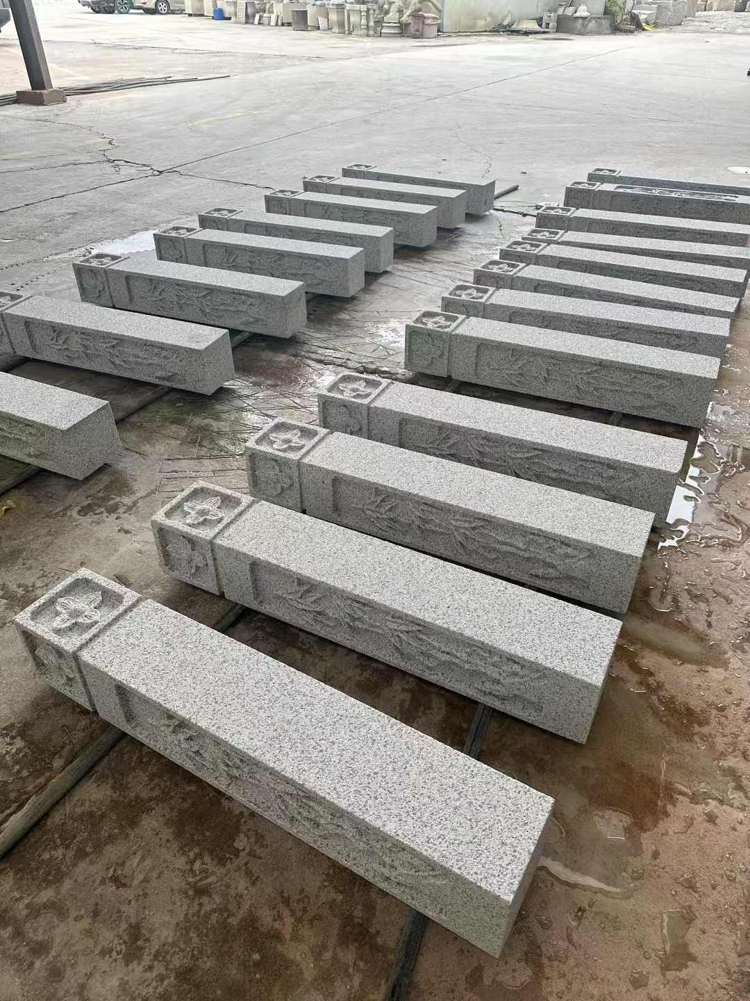 随州 白麻方柱雕花防水