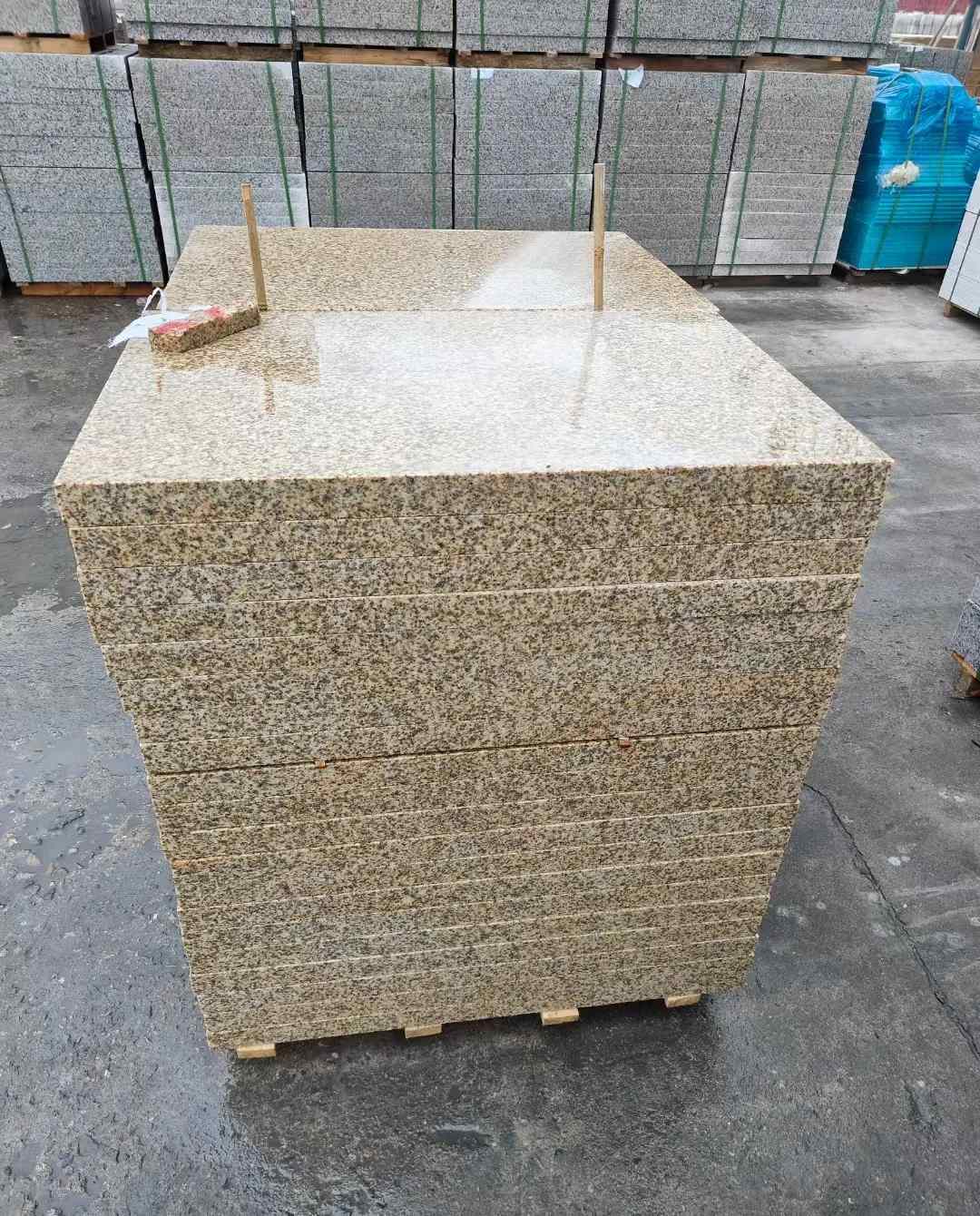 随州 湖北黄金麻花岗岩石材荔枝面外墙石材