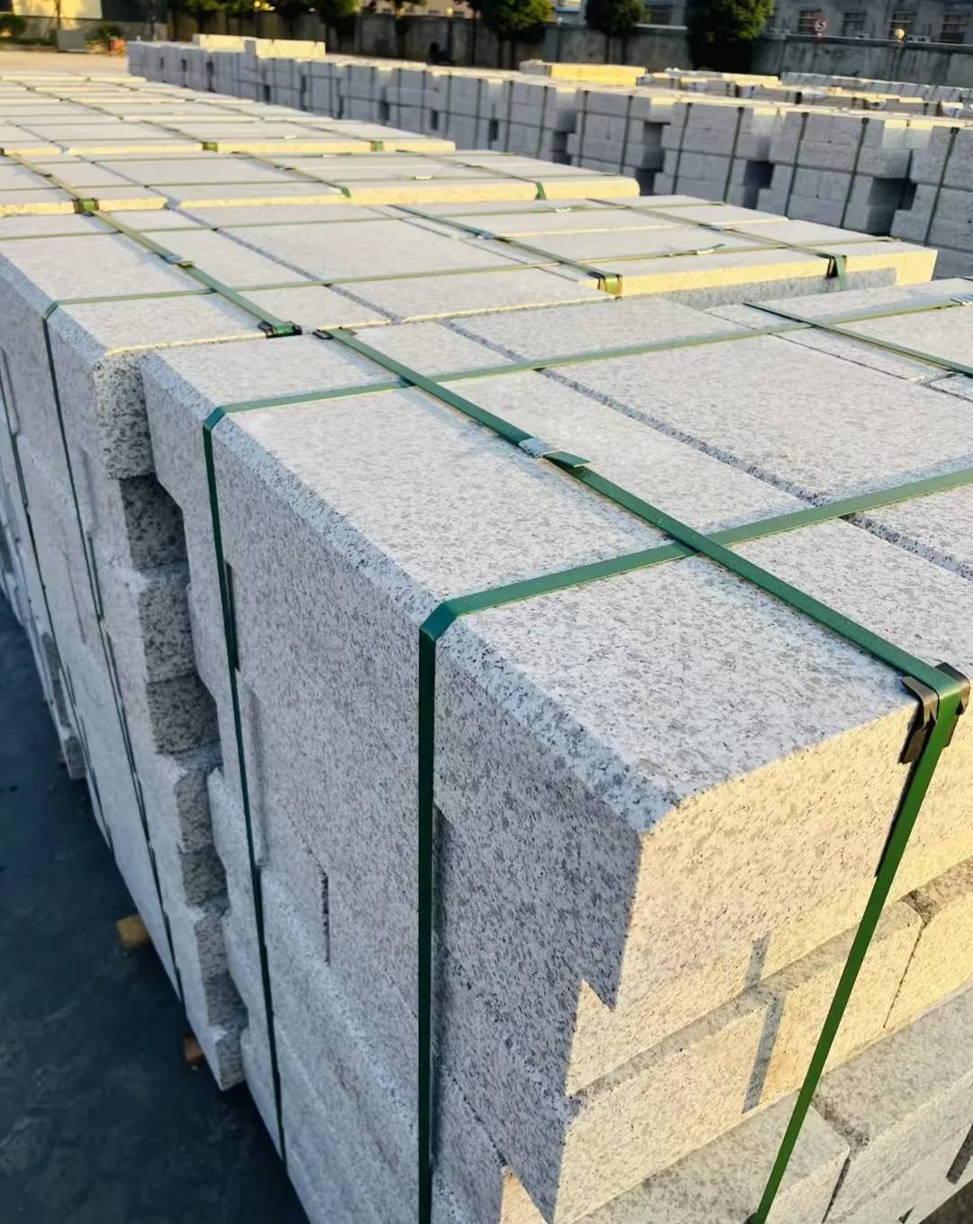 随州 白麻花岗岩路沿石，马路牙子，路缘石，平石，立缘石等